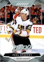2019-20 Upper Deck MVP Base Set Paul Stastny #138 card