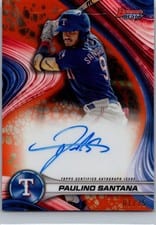 2024 Bowman's Best Best of 2024 Autographs Paulino Santana #B24-PSA card