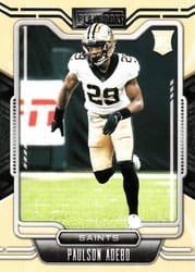 2021 Panini Playbook Base Set Paulson Adebo #171 card