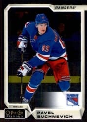 2018-19 O-Pee-Chee Platinum Base Set Pavel Buchnevich #67 card