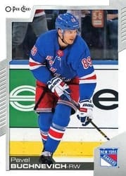 2020-21 O-Pee-Chee Base Set Pavel Buchnevich #205 card