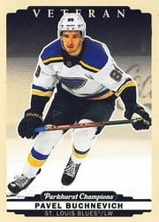 2022-23 Parkhurst Champions Base Set Pavel Buchnevich #87 card