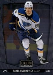 2024-25 O-Pee-Chee Platinum Base Set Pavel Buchnevich #118 card