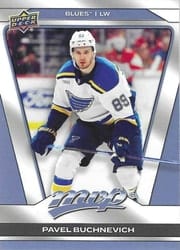 2025-26 Upper Deck MVP Base Set Pavel Buchnevich #147 card