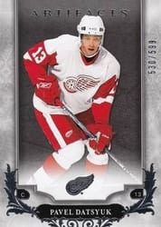 2018-19 Upper Deck Artifacts Base Set Pavel Datsyuk #160 card