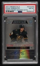 2021-22 Upper Deck Credentials Debut Ticket Access Autograph Pavel Dorofeyev #DTAA-PD card