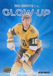 2025-26 Upper Deck Glow-Up Pavel Dorofeyev #GU-22 card