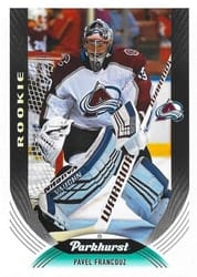 2020-21 Parkhurst Base Set Pavel Francouz #302 card