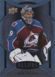 2020-21 Upper Deck Allure Base Set Pavel Francouz #143 card