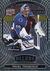 2020-21 Upper Deck Allure Base Set Pavel Francouz #73 card