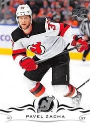 2018-19 Upper Deck Base Set Pavel Zacha #113 card