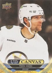 2024-25 Upper Deck UD Canvas Pavel Zacha #C-45 card
