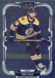 2025-26 O-Pee-Chee Platinum Base Set Pavel Zacha #12 card
