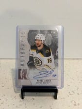 2025-26 Upper Deck Artifacts Autofacts Pavel Zacha #AF-PZ card