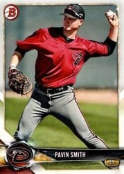 2018 Bowman Draft Base Set Pavin Smith #BD-131 card