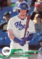 2018 Topps Pro Debut Base Set Pavin Smith #167b card