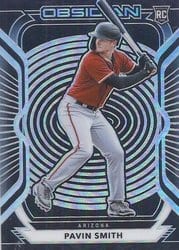 2021 Panini Chronicles Obsidian Pavin Smith #57 card