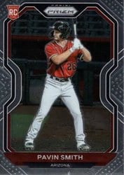 2021 Panini Prizm Base Set Pavin Smith #70 card