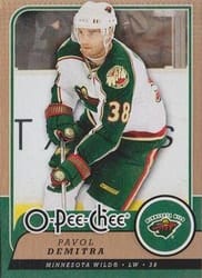 2008-09 O-Pee-Chee Base Set Pavol Demitra #424 card