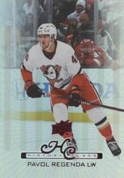 2022-23 Upper Deck 1999-00 Upper Deck Retro History Class Pavol Regenda #HC-1 card