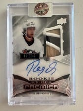 2022-23 Upper Deck Premier Acetate Rookie Autograph Patch Pavol Regenda #AR-PR card