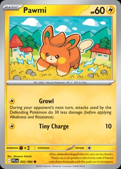 Phantasmal Flames Pawmi #32 card