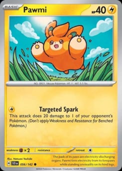 Stellar Crown Pawmi #56 card