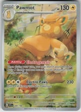 Scarlet & Violet Pawmot #209 card