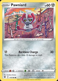 Astral Radiance Pawniard #115 card