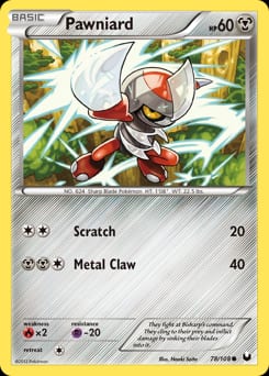 Dark Explorers Pawniard #78 card