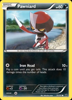 Noble Victories Pawniard #75 card