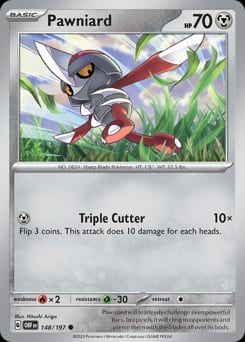Obsidian Flames Pawniard #148 card