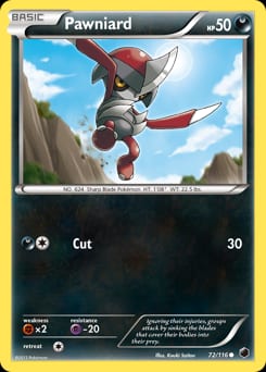 Plasma Freeze Pawniard #72 card
