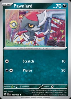 2023 Scarlet & Violet Pawniard #132 card