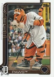 2025 Topps Mascots Paws #M-10 card