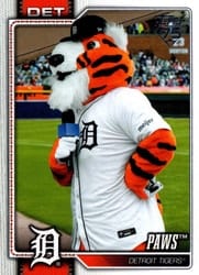 2026 Topps Mascots Paws #M-15 card