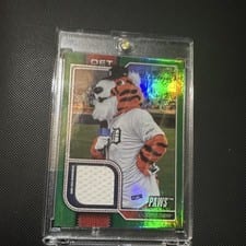 2026 Topps Mascots Relics Paws #MAS-PAW card