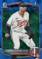 2025 Bowman Sapphire Edition Base Set Payton Eeles #BCP-78 card