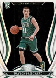 2020-21 Panini Certified Base Set Payton Pritchard #175 card