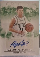 2020-21 Panini Origins Rookie Autographs Payton Pritchard #RA-PRI card