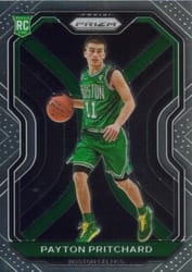 2020-21 Panini Prizm Base Set Payton Pritchard #257 card