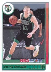 2021-22 Hoops Winter Base Set Payton Pritchard #59 card
