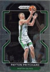 2021-22 Panini Prizm Base Set Payton Pritchard #17 card