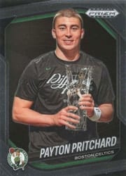 2024-25 Panini Prizm Black Base Set Payton Pritchard #212 card