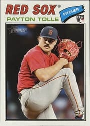 2026 Topps Heritage Base Set Payton Tolle #386 card