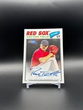 2026 Topps Heritage Real One Autographs Payton Tolle #ROA-PT card