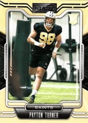 2021 Panini Playbook Base Set Payton Turner #151 card
