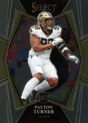 2021 Panini Select Base Set Payton Turner #188 card