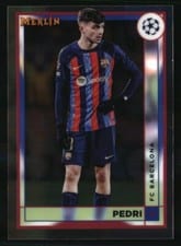 2022 Topps Merlin Chrome UEFA Club Competitions Pedri #47 card
