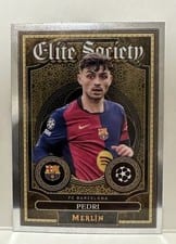 2024 Topps Merlin UEFA Elite Society Pedri #ES-7 card